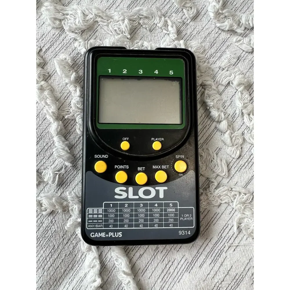 Vintage Radica Slot Handheld Electronic Game